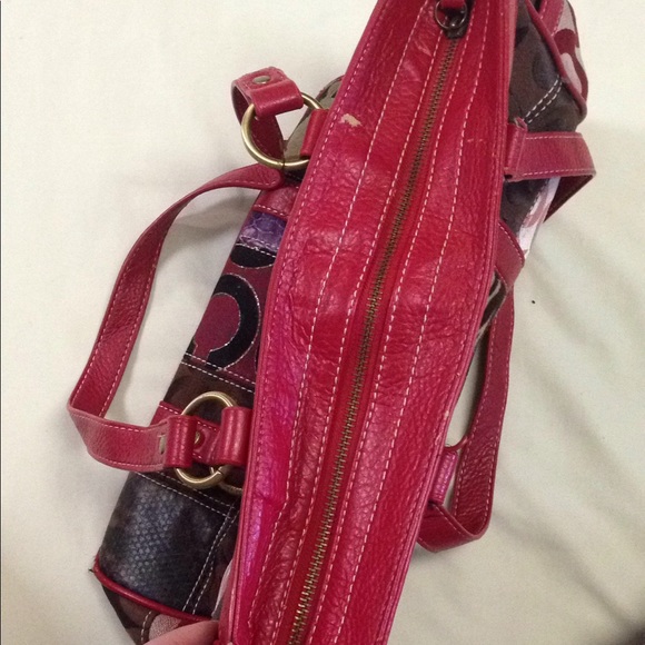 Used Coach patchwork shoulder bag - Picture 5 of 8